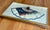 1960s Hand Painted Japanese Fan in Shadow Frame For Sale - Image 9 of 11