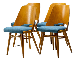 Dining Chairs from Radomír Hofman, Czechoslovakia, 1960s, Set of 4