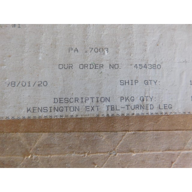 Nichols & Stone Nichols & Stone Kensington Farmhouse Dining Table For Sale - Image 4 of 10