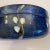 Vintage Hand-Thrown Studio Pottery Cobalt Blue Botanical Stoneware Bowl For Sale In Richmond - Image 6 of 8