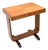 Art Deco Satin Birch and Walnut Occasional Side Table, 1930s For Sale