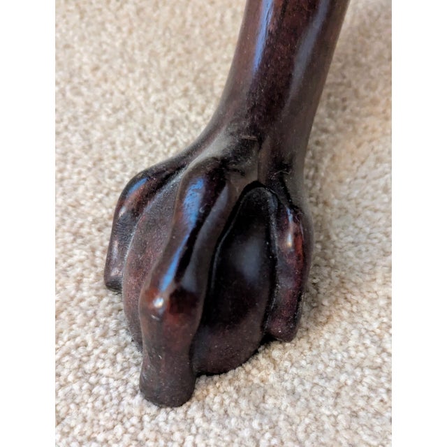 Henkel Harris Clover Top Mahogany Drum Table For Sale In Phoenix - Image 6 of 8