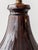 Metal 1960s Hollywood Regency Chocolate Brown Ceramic Table Lamp For Sale - Image 7 of 14