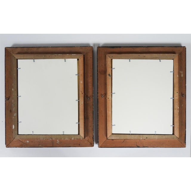 19th Century Victorian Ornate Carve and Gilt Wood Picture Frames - A Pair For Sale - Image 9 of 9
