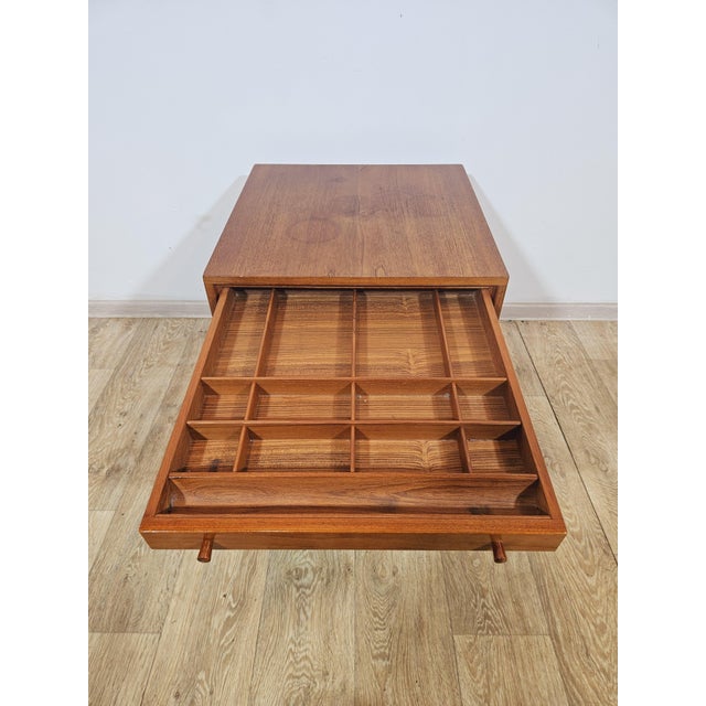 Mid-Century Modern Sewing Table in Teak, Denmark, 1950s-1960s For Sale - Image 13 of 18