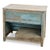 Display Furniture in Teak with Blue Patina For Sale - Image 3 of 8