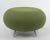 Mark Gabbertas Allermuir Pebble Round Pouf Ottoman Footstool Table Olive Green Brushed Aluminum Legs For Sale - Image 12 of 12