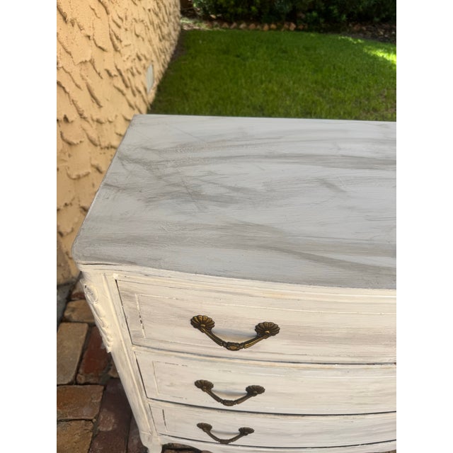 Distressed White French Chests - A Pair For Sale - Image 4 of 10