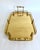 Brass Large Vintage Hollywood Regency Style Brass Tray For Sale - Image 8 of 9