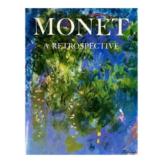 "Monet Retrospective"-1985 Art Book For Sale