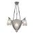 French Art Deco Chandelier by Jamain & Degue 1930 France For Sale