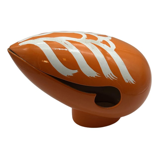 Ceramic Sculpture of Woodpecker by Enzo Bioli, 1960s For Sale