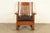 Mission Stickley Brothers Style Antique Mission Oak Arts & Crafts Rocking Chair, Circa 1910 For Sale - Image 3 of 13