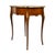 French Antique French Style Mahogany Marquetry Side Table With Ormolu Mounts For Sale - Image 3 of 6