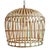 Bamboo Strip Cage Pendant Light For Sale