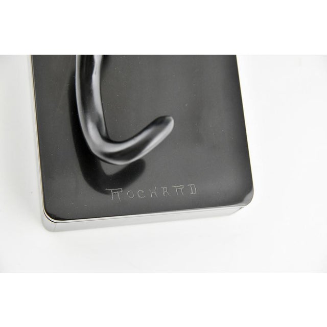 Irenée Rochard, Art Deco Panther Sculpture, Black Patinated Metal, 1930s For Sale - Image 10 of 13