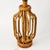 Mid 20th Century Mid Century Modern Burnt Bamboo Table Lamp Bentwood Statement Lamp For Sale - Image 13 of 13