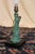 Late 19th Century Late 19th Century Eclectic Bronze Woman Lamp With Popsicle Stick Shade For Sale - Image 5 of 17