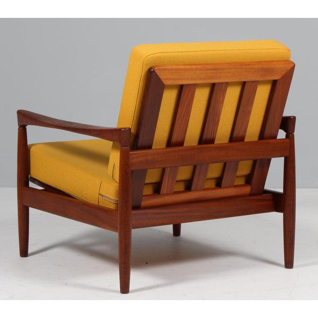 Vintage Lounge Chair in Teak by Erik Wørts for Ikea, 1960s For Sale - Image 3 of 8
