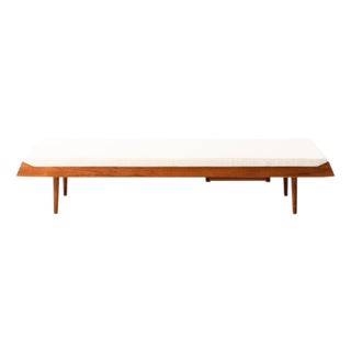 Teak Daybed by Christensen & Larsen for Ib Kofod-Larsen, 1950s For Sale