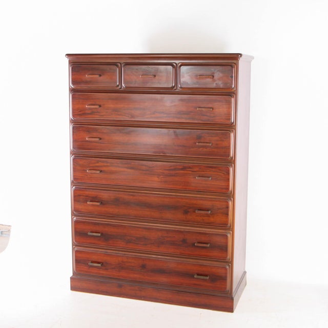 Japanese High Chest of Drawers, 1980s For Sale - Image 14 of 14