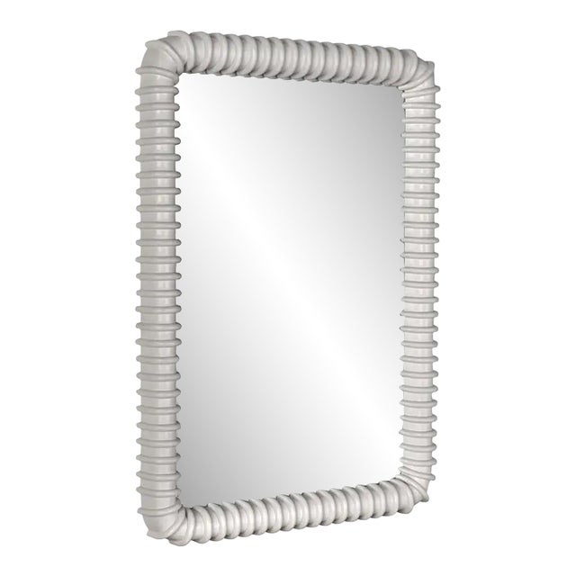NOIR Toshi MIrror, Solid White For Sale