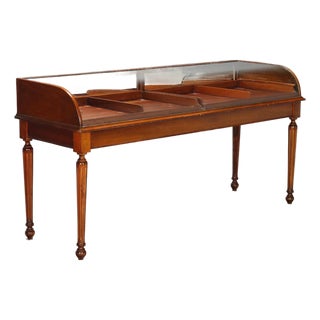 Display Cabinet in Walnut For Sale