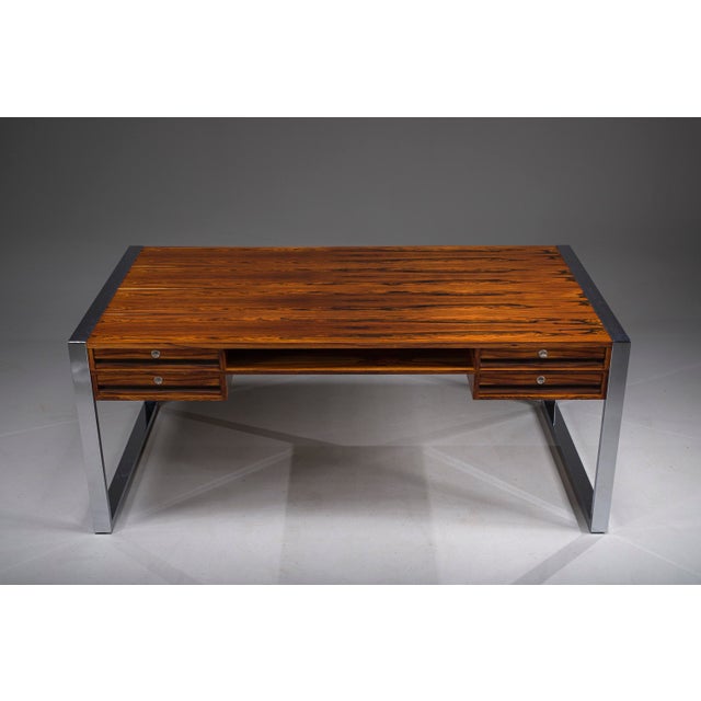 Mid-Century Executive Desk and Sideboard Set by Kondor, 1960s, Set of 2 For Sale - Image 17 of 18