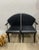 Postmodern Italian Leather Dining Chairs Attributed to Mario Morbidelli for Naos - Set of 4 For Sale In Miami - Image 6 of 9