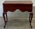 Vintage Gordon’s Fine Furniture Solid Cherry Georgian Lowboy For Sale - Image 4 of 12