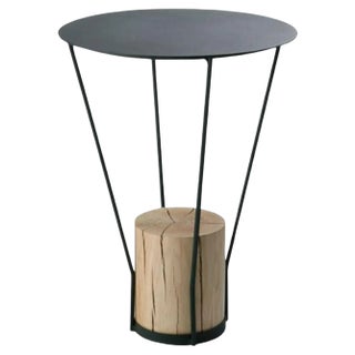 Small Lest Coffee Table with Oak Base by Radar For Sale