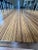 Monumental 10-Foot Arts & Crafts Sculptural Solid Walnut Trestle Dining Table For Sale In New York - Image 6 of 10
