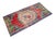 1980s Hand Knotted Turkish Rug. Floral Colorful Small Area Rug, Bath Mat, Kitchen Decor 2'2" X 4'5" For Sale - Image 4 of 13