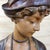 Antique Art Nouveau Plaster Lady Bust For Sale - Image 3 of 17