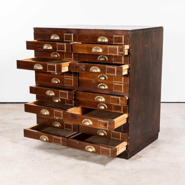 1950s Vintage Engineers Drawer Unit, 1950s For Sale - Image 5 of 12