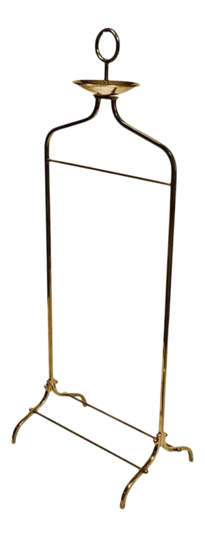 Polished Nickel Gentleman's Valet by Charles Hollis Jones for Desi Arnaz