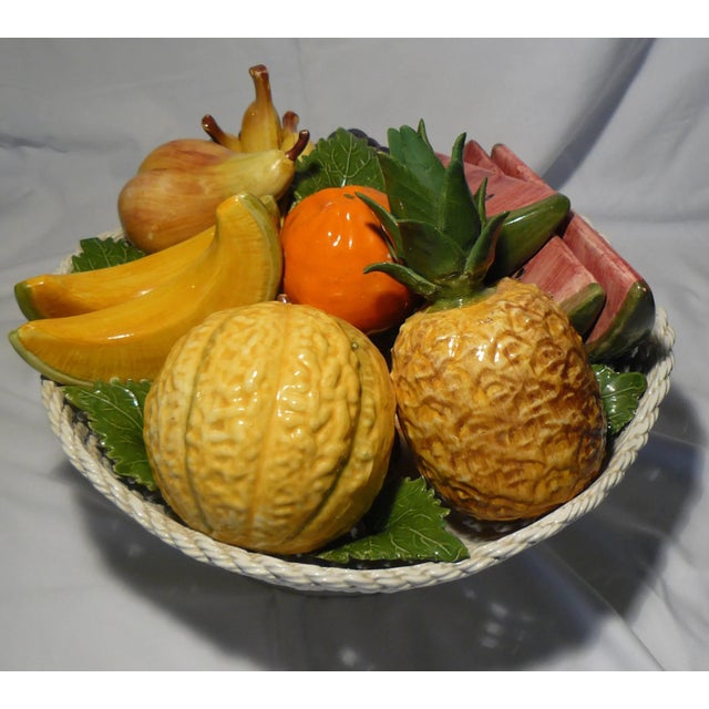 Wildwood Handpainted Fruit Basket For Sale - Image 10 of 10