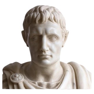 20th Century Italian Sculpture Ottaviano Carrara Marble For Sale