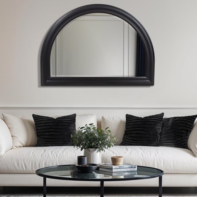George Arched Mirror Bronze For Sale - Image 9 of 9