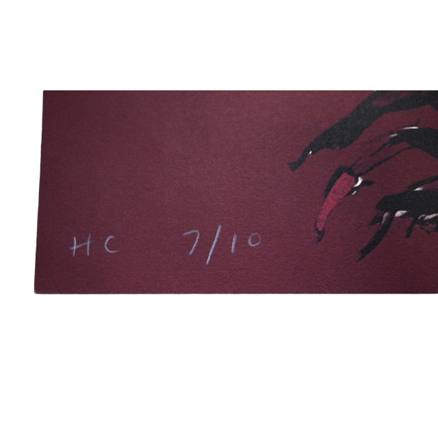 Fritz Scholder "Portrait of a Werewolf" Lithograph, 1982, Signed Hors Commerce Edition For Sale In Denver - Image 6 of 6