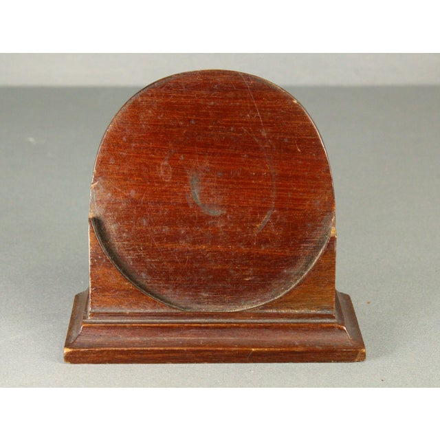 An intriguing find We believe it to be a stand or a holder for a pocket watch or a small clock It is reminiscent to the...