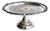 Vintage Silver Plated Pedestal Cake Stand by Sheridan Silver For Sale