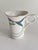 1990s Form Wellenspiel Waterfowl Turquoise Coffee Cup with Saucer and Plate from Meissen, 1990s, Set of 3 For Sale - Image 5 of 11