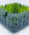 Green Glass Block Ashtray by Tamara Aladin for Riihimaen Lasi Oy For Sale - Image 4 of 8