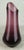 l.e. Smith Purple Amethyst Smoothie Swung Glass Vase 14-3/4 Inch For Sale - Image 6 of 15