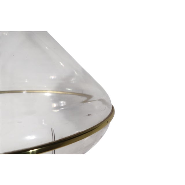 Circa 1970's Space Age Teardrop Lucite Teardrop Terrarium Planter For Sale - Image 11 of 12