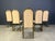 Vintage Brass Dining Chairs from Belgochrom, 1970s, Set of 6 For Sale - Image 9 of 12
