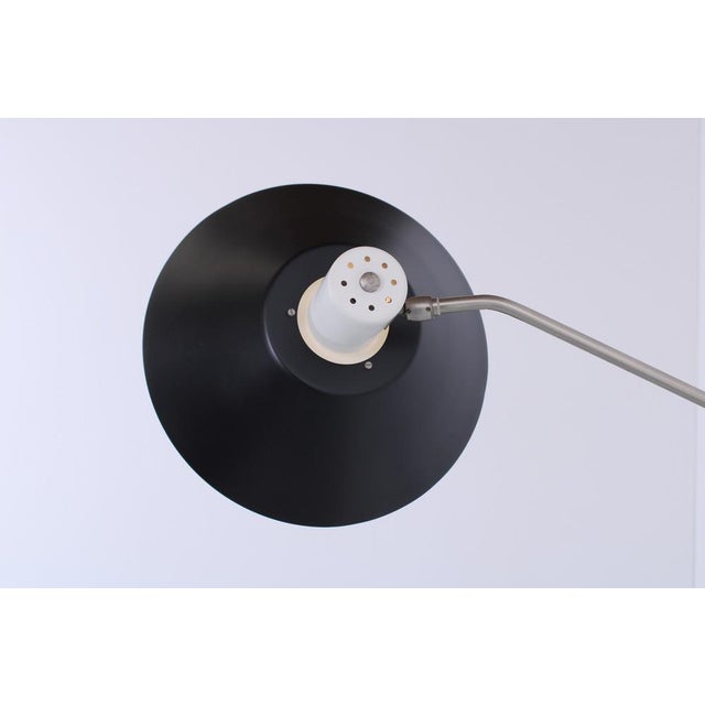 Black 7078 Adjustable Sconce by J. J. M. Hoogervorst for Anvia, 1950s For Sale - Image 9 of 18