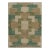 Rug & Kilim’s Piet Rug in Green and Taupe, 5x7 For Sale