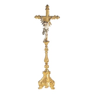 18th Century Processional Cross For Sale